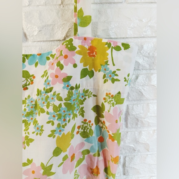 Vintage Pillowcase Floral Tank Top - Picture 2 of 3